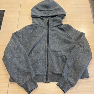 Lululemon Women’s Gray Zip Up Scuba Hoodie Size M/L